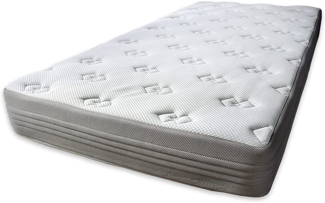 タンスのゲン 男のボンネルコイル マットレス 厚み20cm メッシュ 硬め 17800066