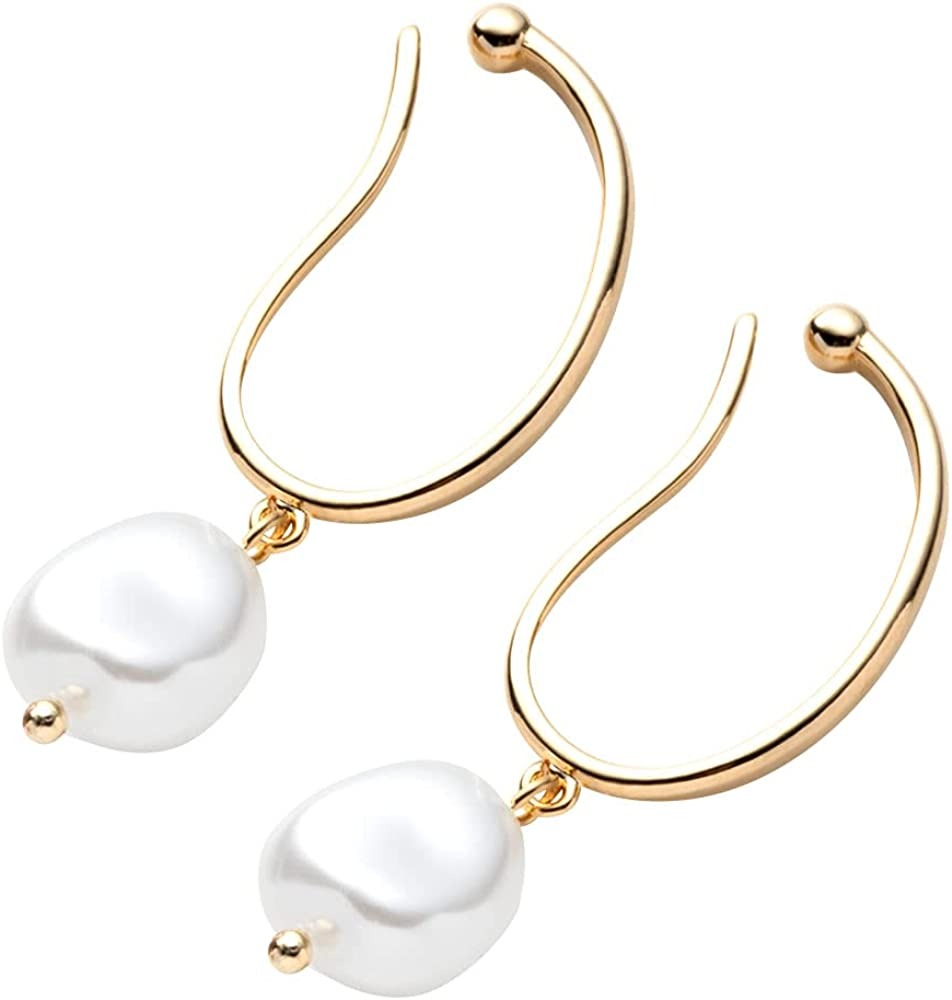 クリームドット(cream dot) イヤーカフ パール カーブ