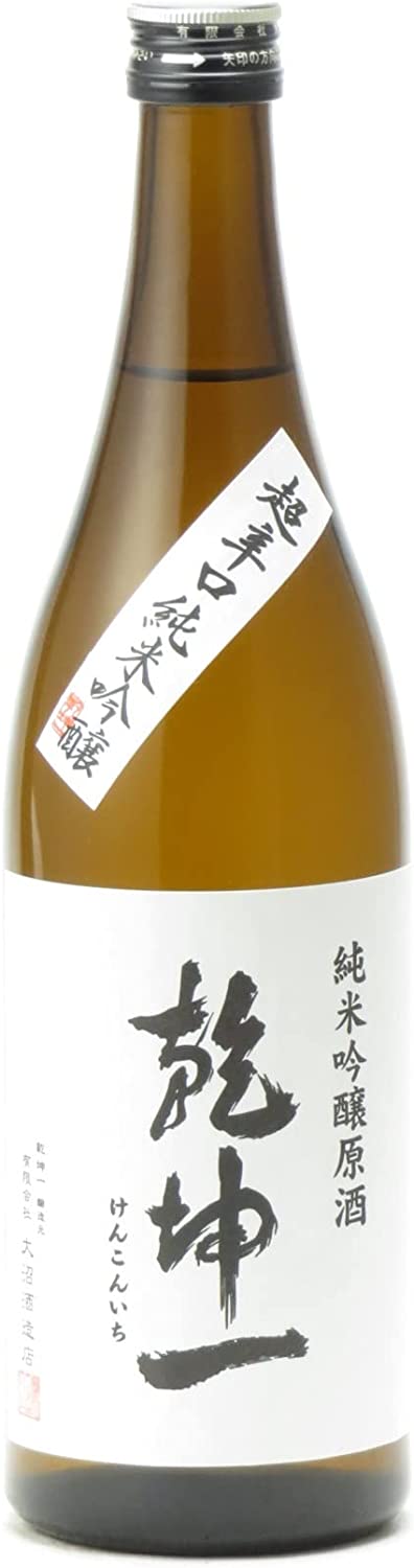 大沼酒造店 乾坤一 けんこんいち 純米吟醸原酒 超辛口
