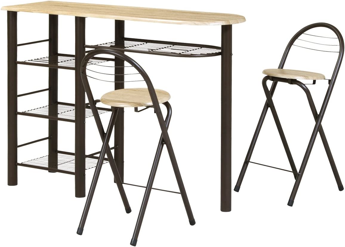 弘益 カウンターテーブル 3点セット CT-1200