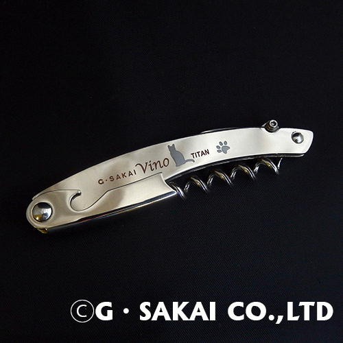 岐阜県関市 ニャイフ ソムリエナイフ シャムネコver