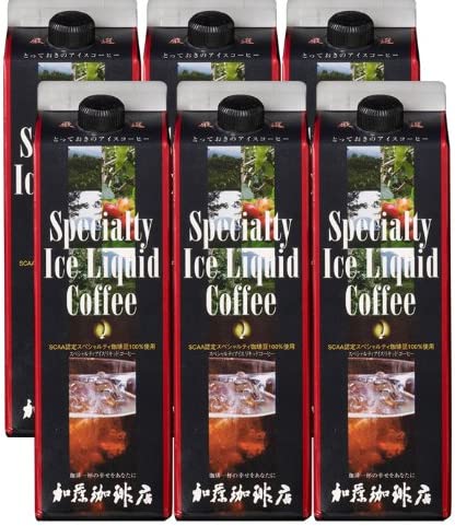 honu加藤珈琲店 スペシャルティアイスリキッドコーヒー 無糖