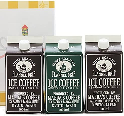 前田珈琲 アイスコーヒー1L 3本セット
