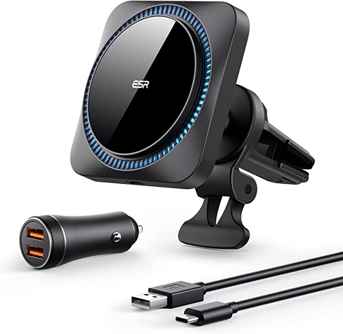 イーエスアール(ESR) HaloLock ワイヤレス充電器 CryoBoost付き BK918 2022