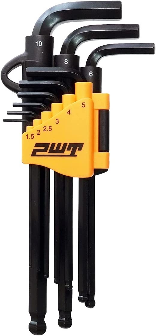PWT 六角棒レンチ ボールポイントレンチセット JBHM9BK