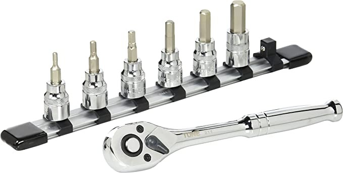 トネ(TONE) ヘキサゴンソケットレンチセット HHCH3080