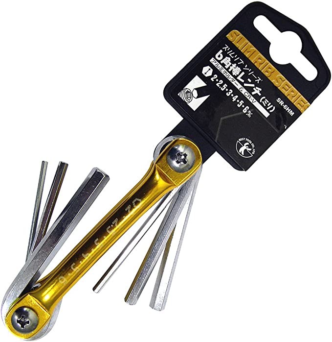 ベスト スリムリブ 6角レンチ ミリ SR-6HM