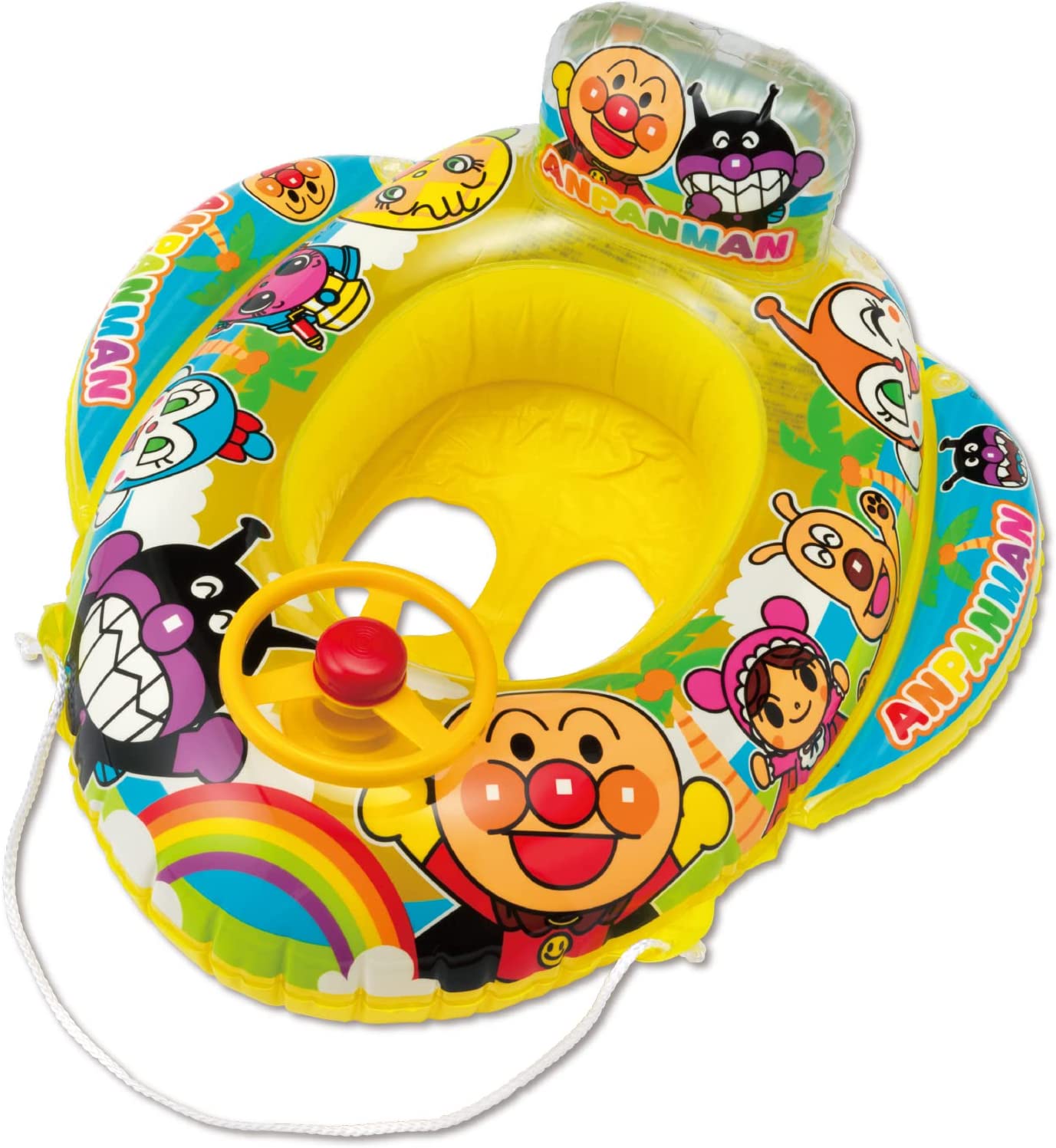 アガツマ(AGATUMA) アンパンマン 大きくて安心 ハンドル付きベビーボート 4971404319868