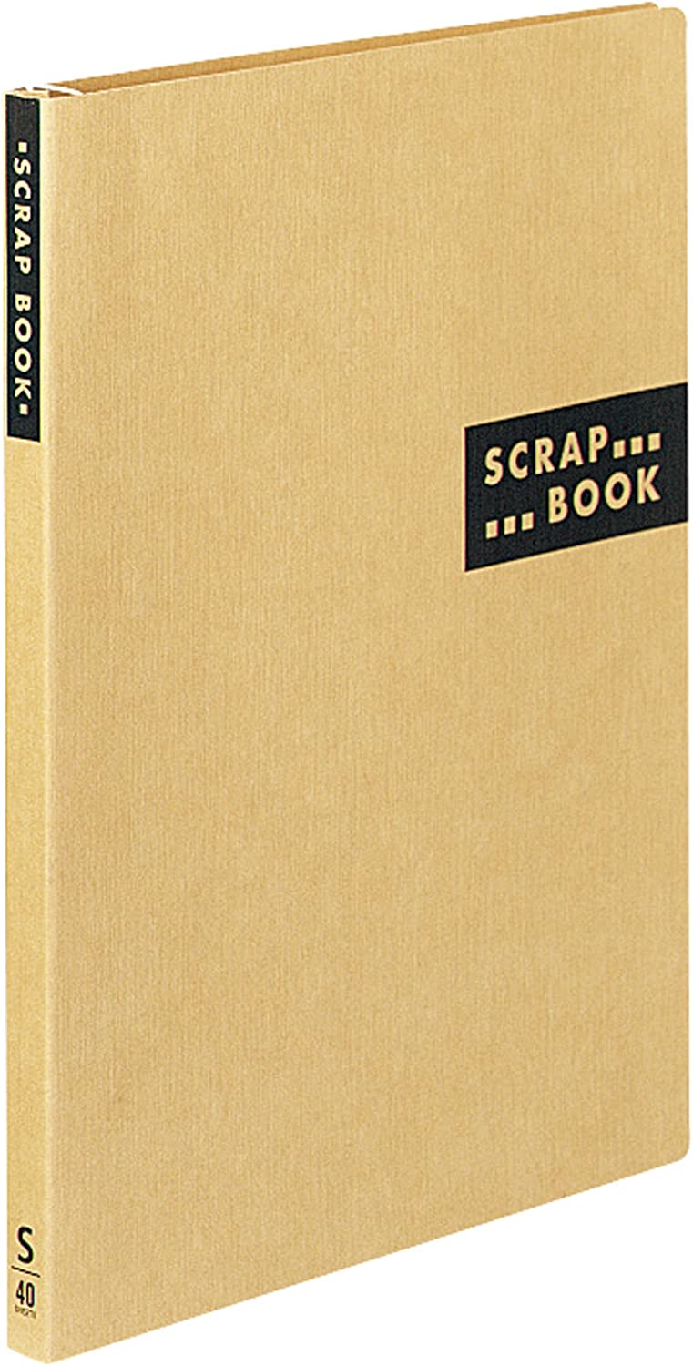 コクヨ(KOKUYO) スクラップブックＳスパイラルとじ 固定式A4 クラフト40枚 ラ-410