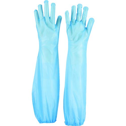 トラスコ中山(TRUSCO) 使い捨てポリエチレンロング手袋 TPL-60
