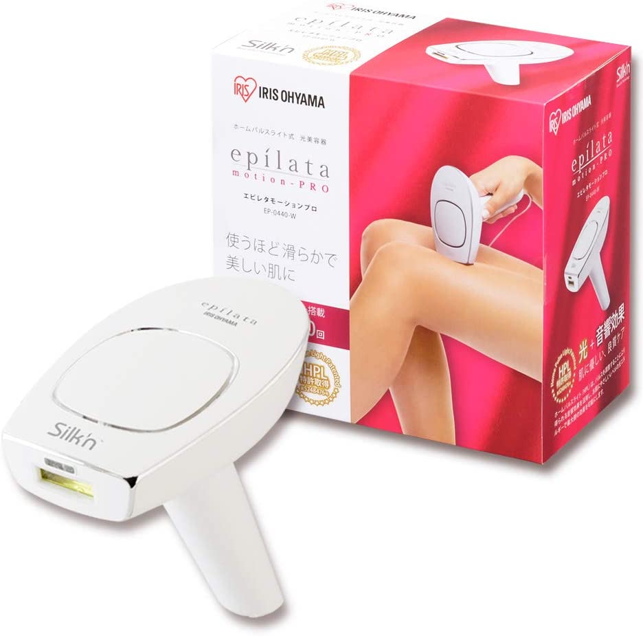 アイリスオーヤマ(IRIS OHYAMA) ホームパルスライト式 光美容器 エピレタ モーション プロ EP-0440