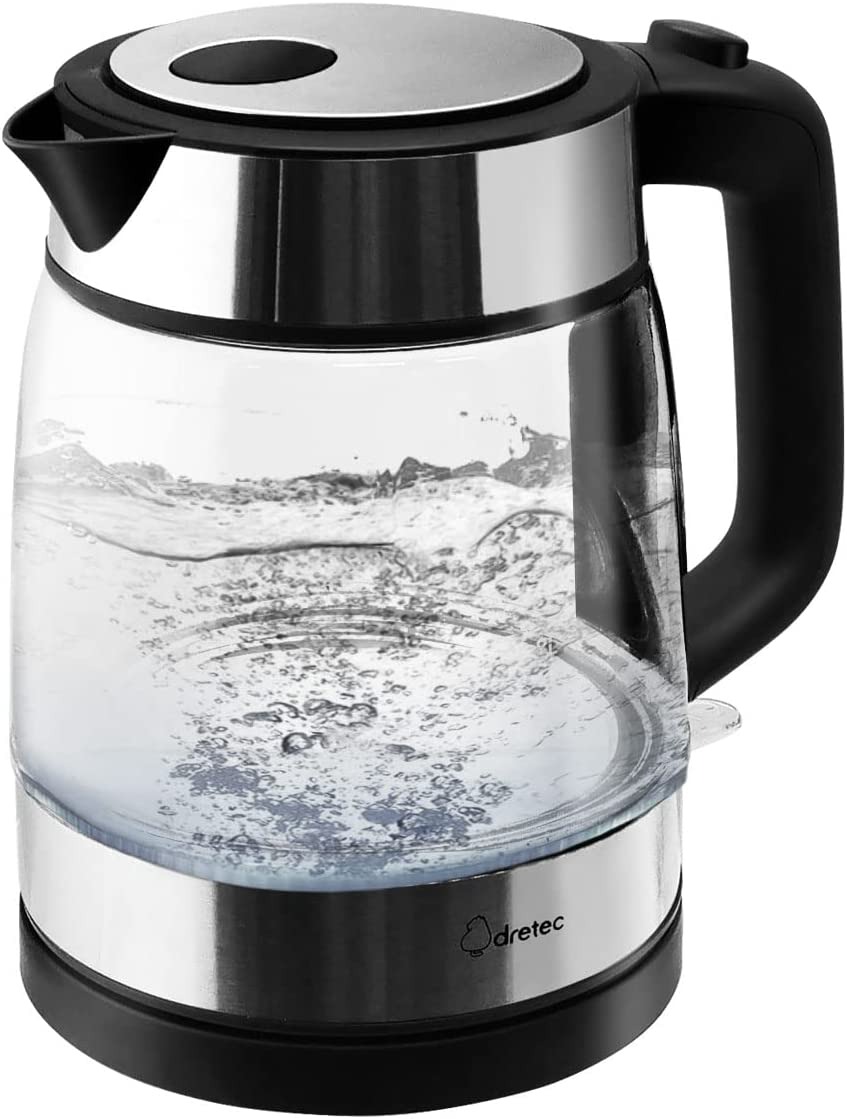 ドリテック(DRETEC) ガラスケトル エルダー1.0L PO-161