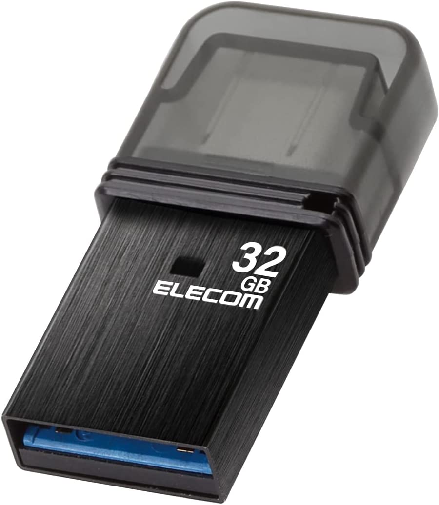 エレコム(ELECOM) MF-CAU32BKシリーズ MF-CAU32032GBK 2022