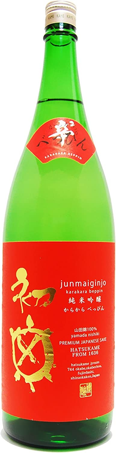 初亀醸造 初亀 純米吟醸 からからべっぴん