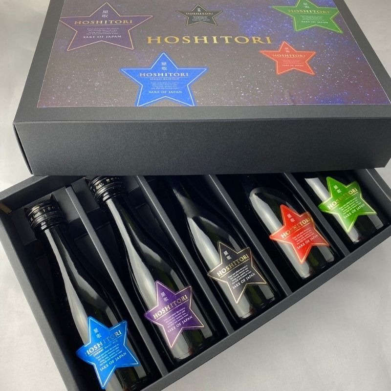 福羅酒造 星取 180ml 5色セット