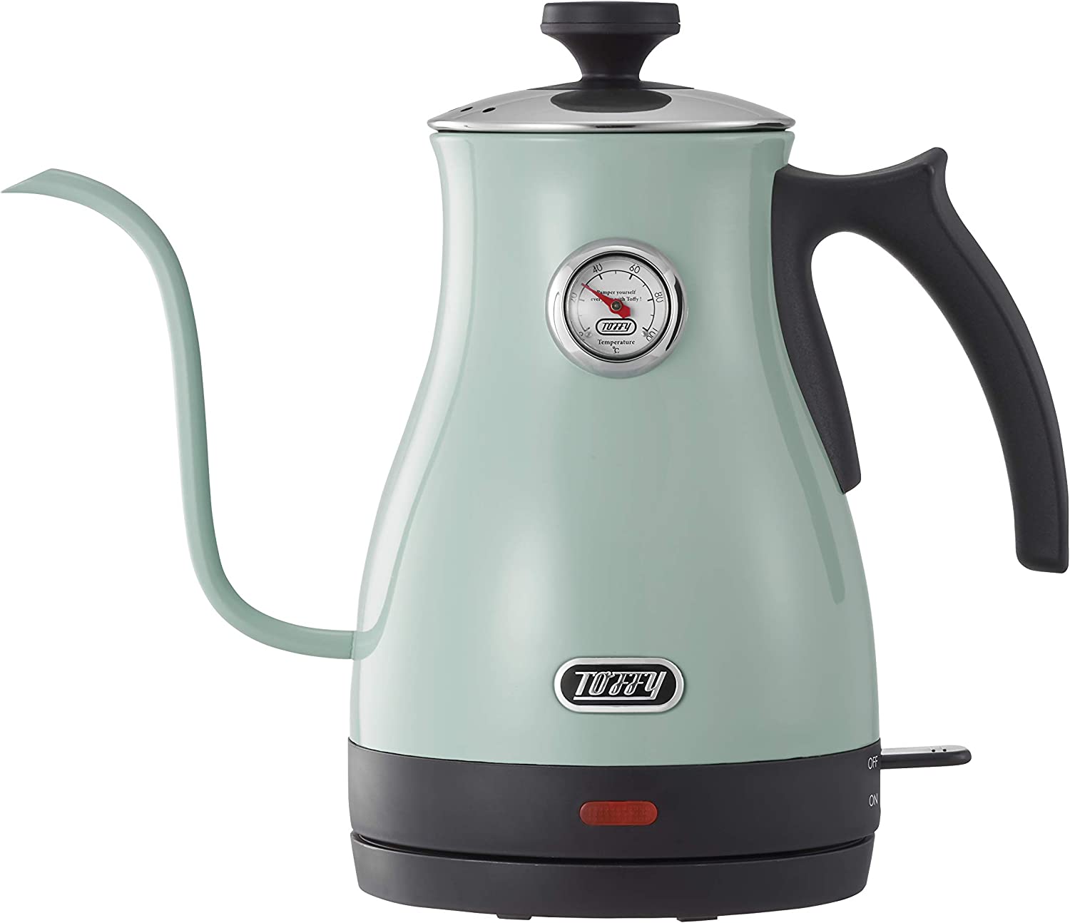 ラドンナ(LADONNA) Toffy 温度計付き電気ケトル