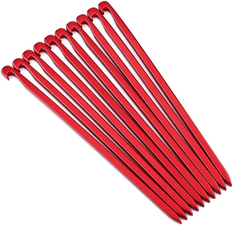 VGEBY 10本 セットテントペグ 16cm