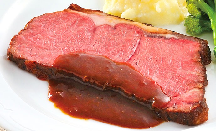 米久 バラ色のサーロイン ローストビーフ
