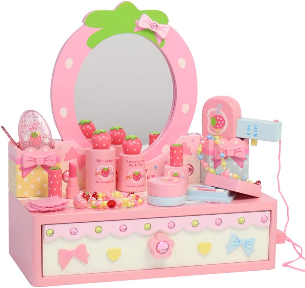 クリエイティブヨーコ マザーガーデン 木製 ままごと ストロベリードレッサー