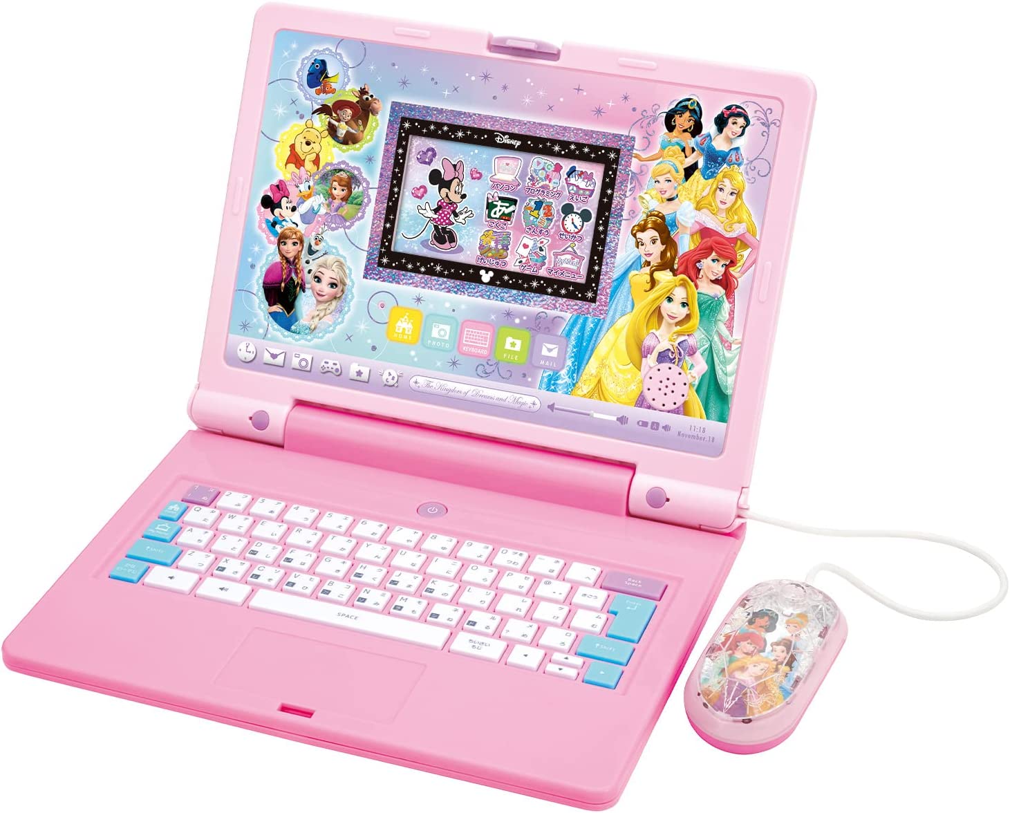バンダイ ディズニー＆ピクサーキャラクターズ ラーニングマイスイートパソコン