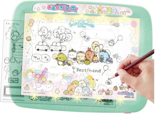 アガツマ(AGATSUMA) すみっコぐらし お手紙もカードもかけちゃう おえかきトレーサー たぴおかパーク