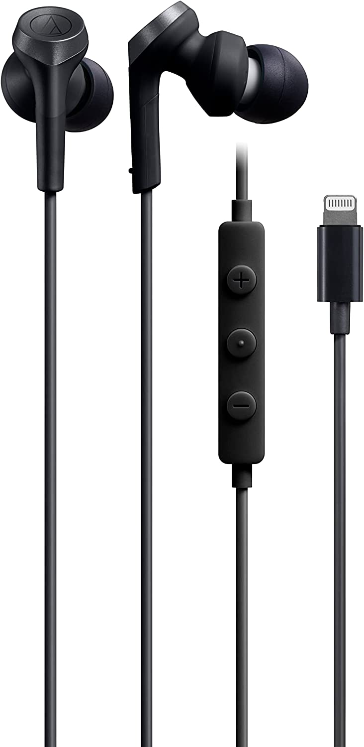 オーディオテクニカ(audio-technica) Lightning用イヤホン ATH-CKS330Li 2022