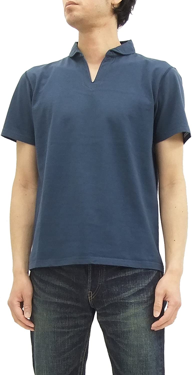 バーンズ アウトフィッターズ(BARNS OUTFITTERS) バーンズ ヴィンテージ スキッパー 半袖ポロシャツ