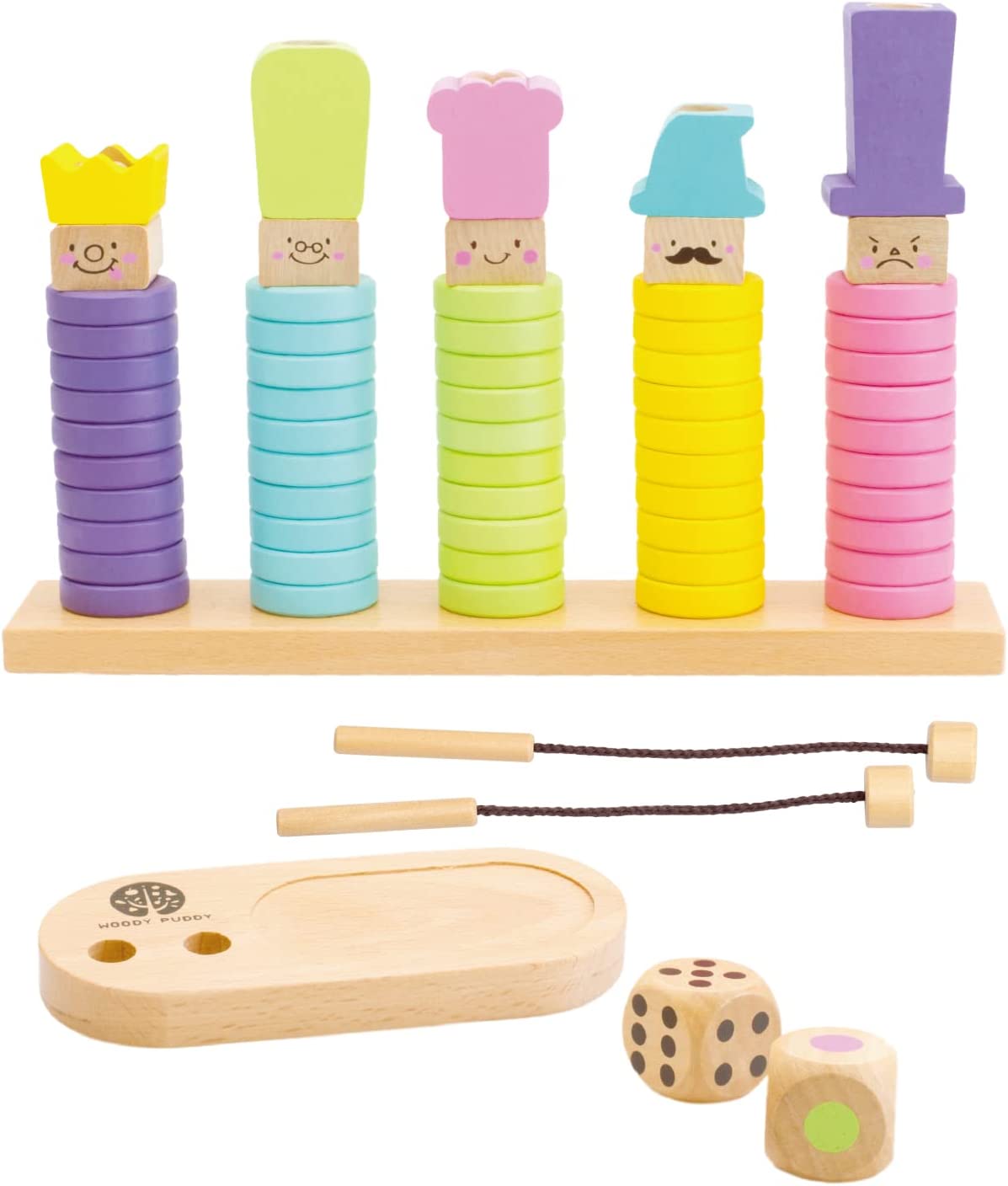 ウッディプッディ(WOODY PUDDY) はじめてのつみき RING10