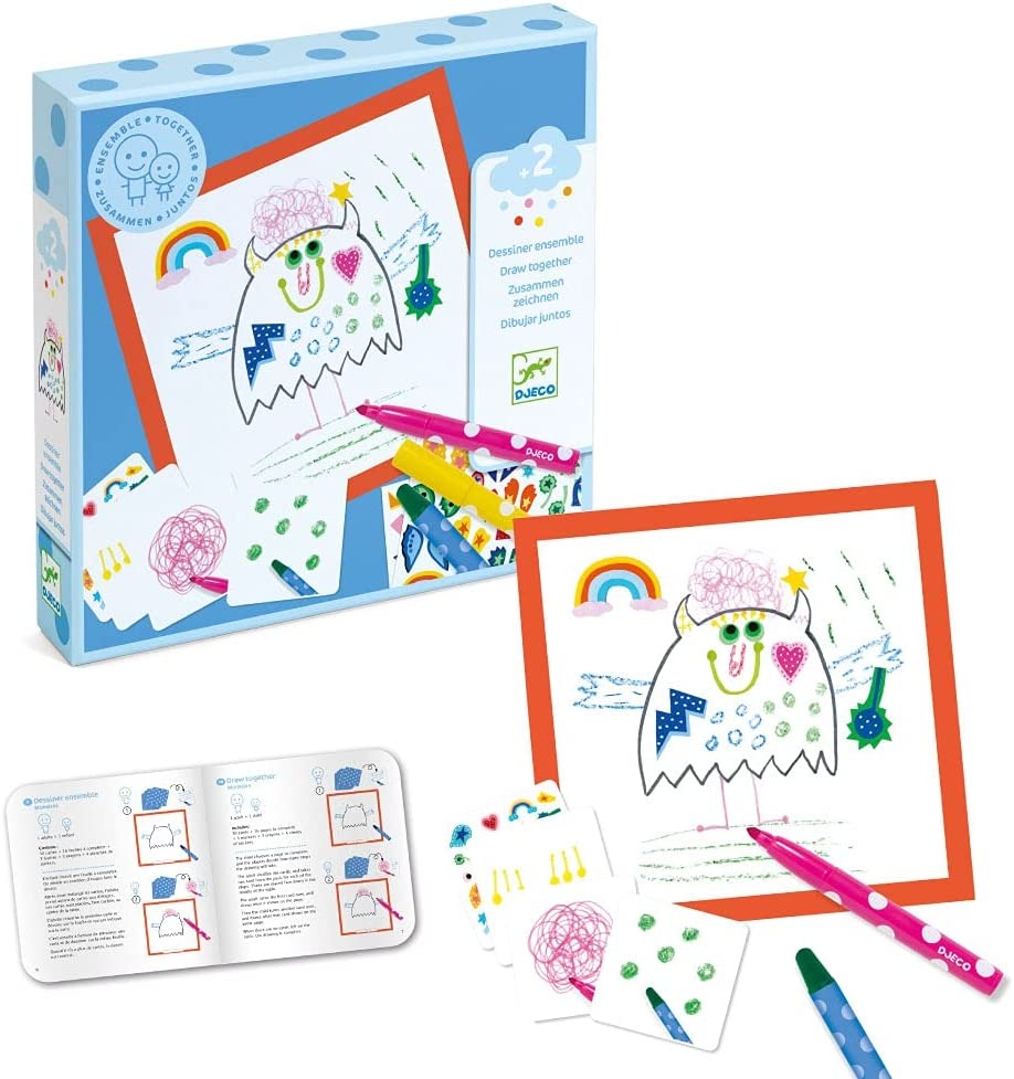 ジェコ(DJECO) ドローイング リトル モンスターズ
