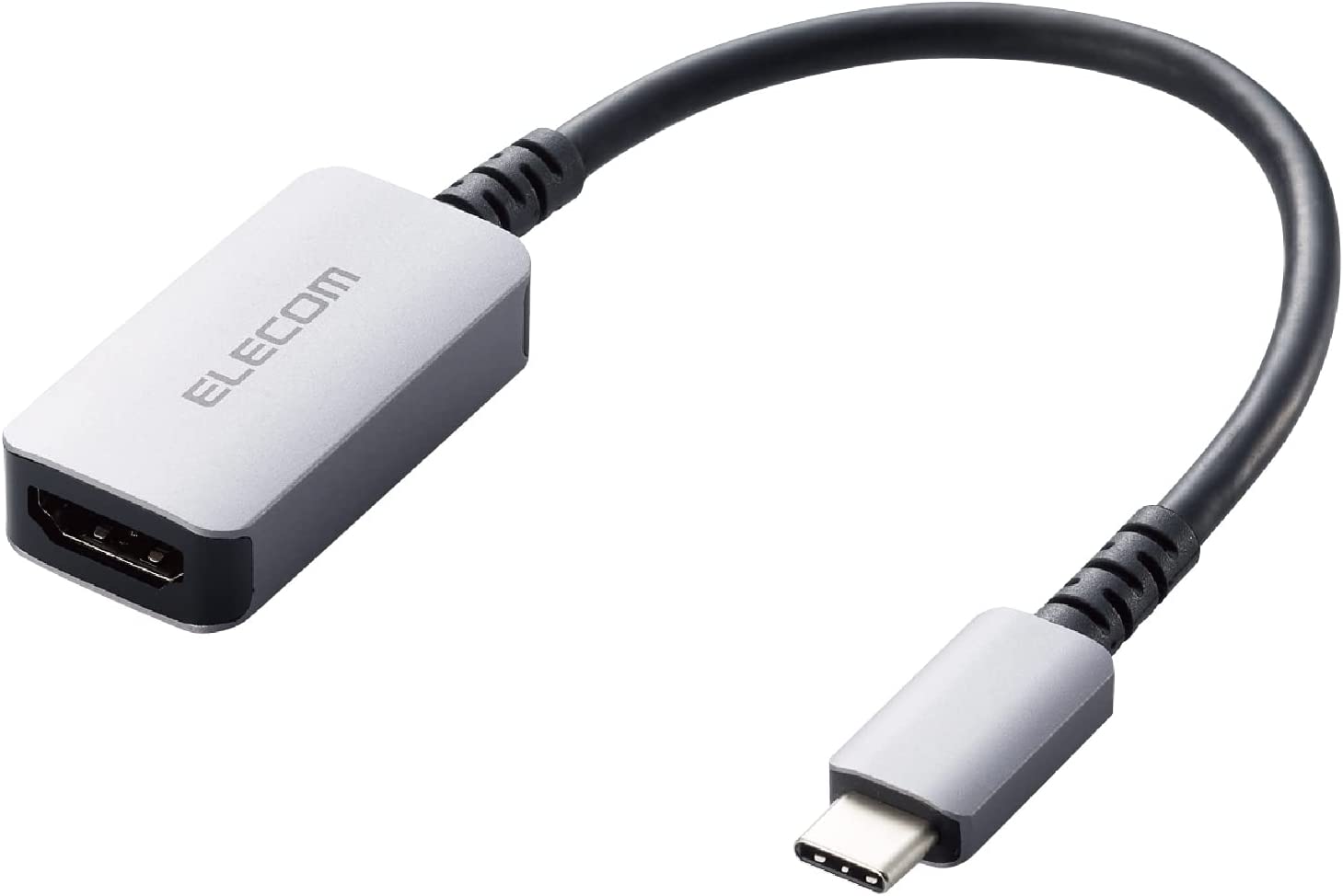 エレコム(ELECOM) USB Type-Cコネクター HDMI変換アダプター AD-CHDMIQSSV 2022