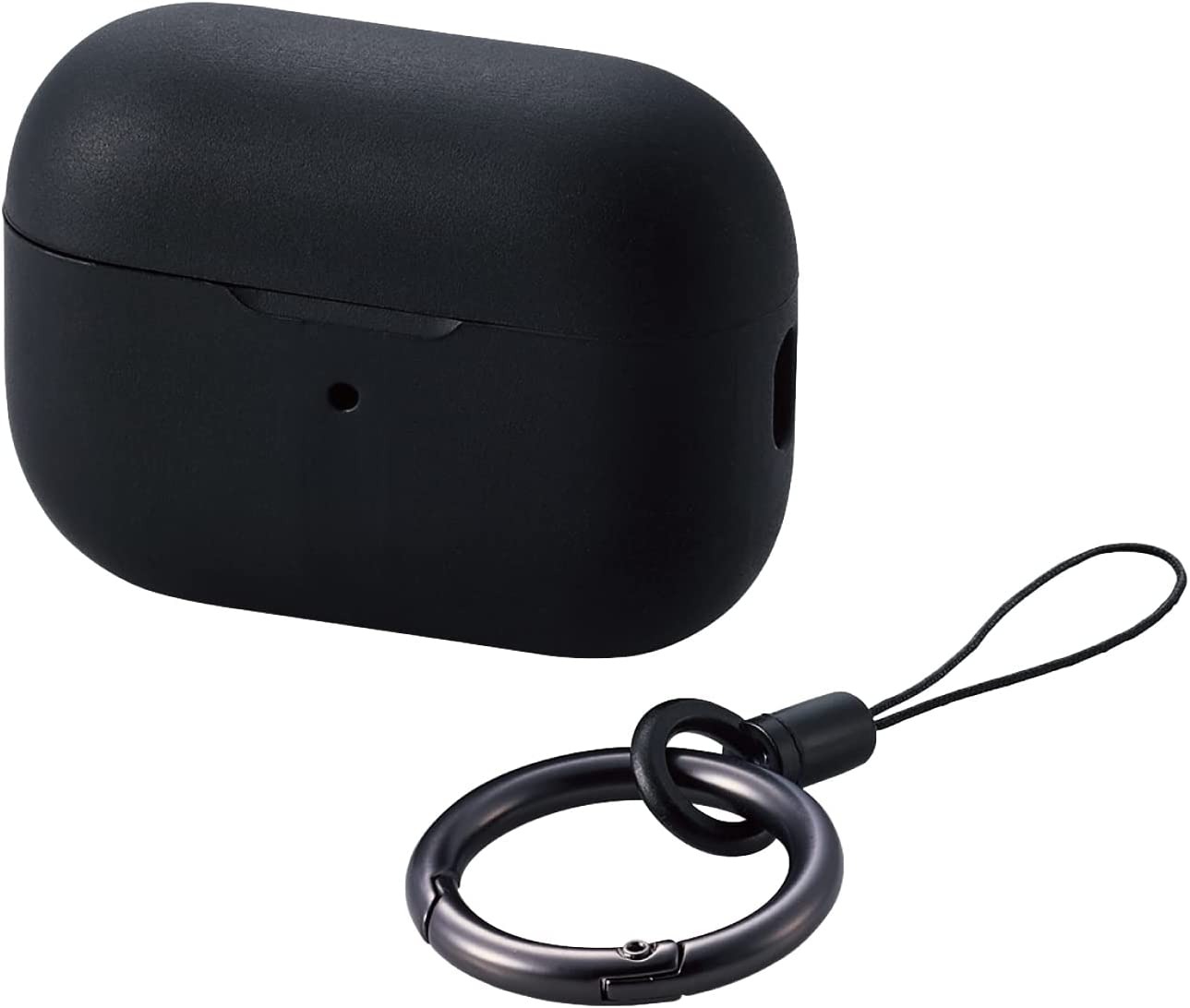 エレコム(ELECOM) AirPods Pro 第2世代用シリコンケース AVA-AP4SCBK