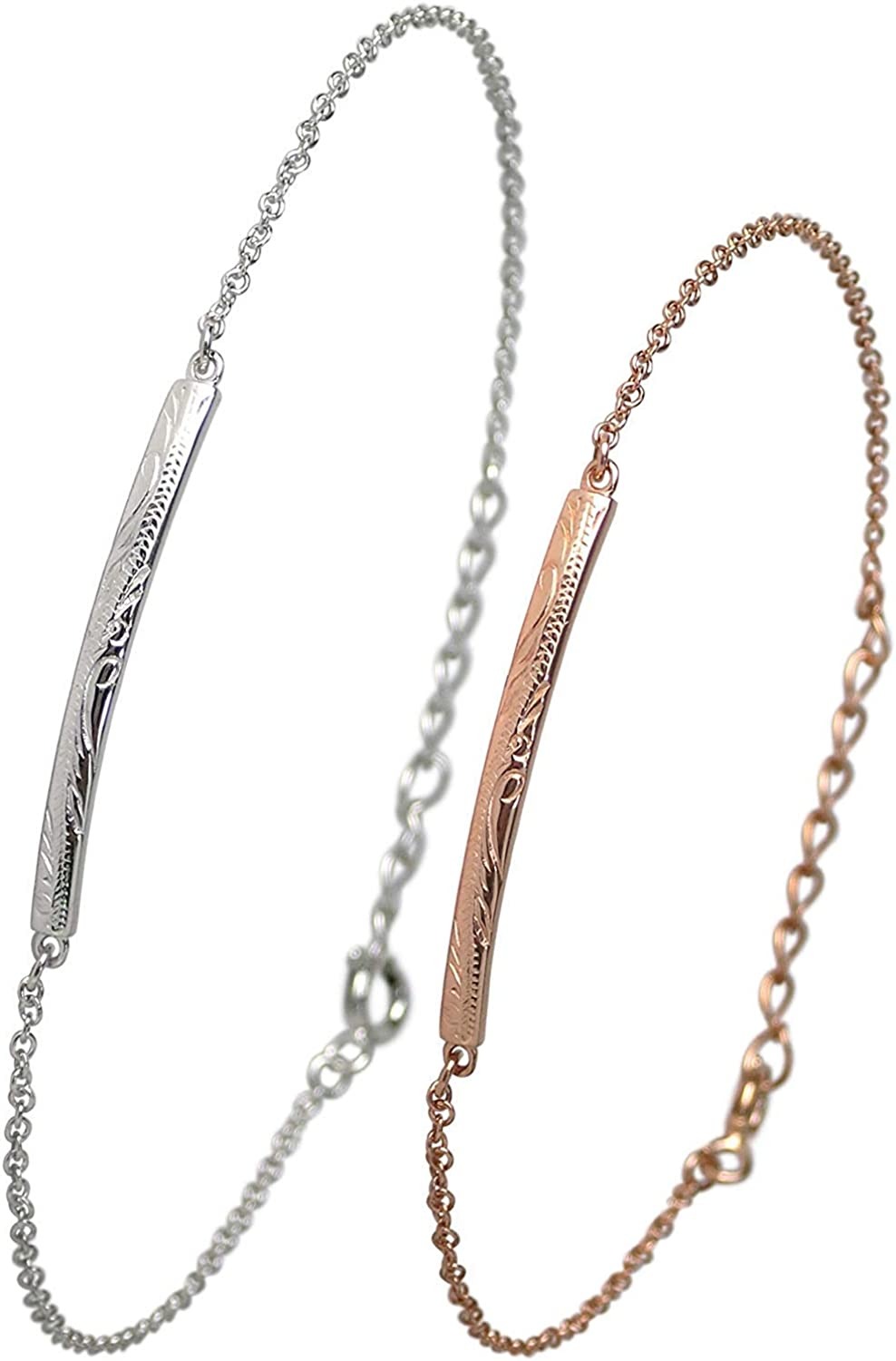 クロストゥーミー(close to me) ハワイアンジュエリー ブルーダイヤモンド ペアブレスレット