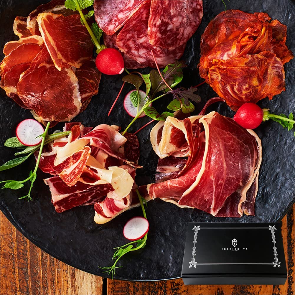 イベリコ屋(IBERICO-YA) イベリコ豚 生ハム 5種 おつまみ ギフトセット