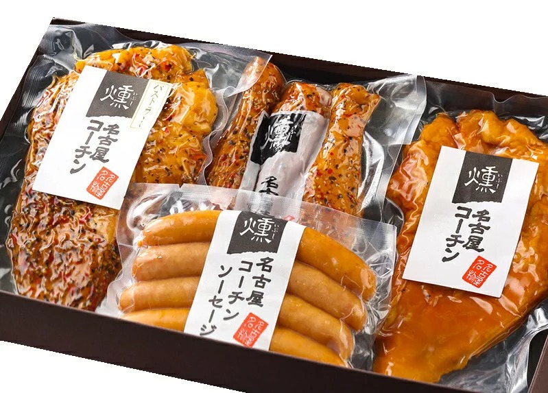 南部食鶏 純系 名古屋コーチン 燻製4種セット