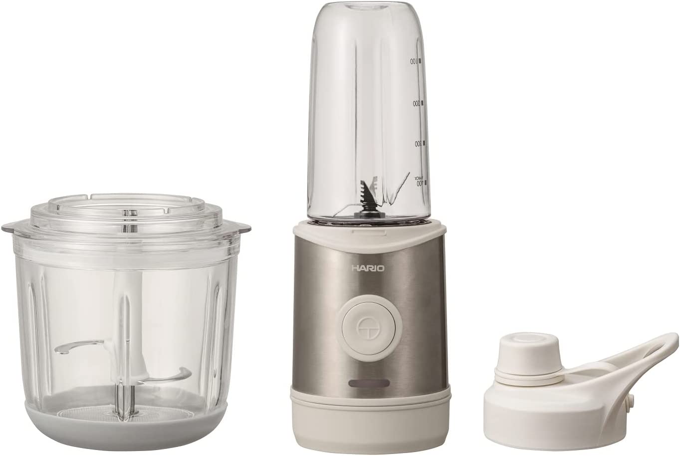 ハリオ(HARIO) コードレス2WAYブレンダー ECB-1-W 2022