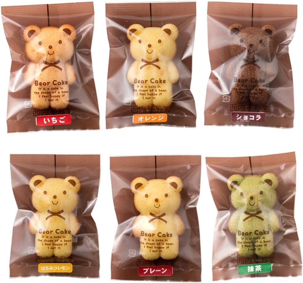 西内花月堂 クマちゃんマドレーヌ