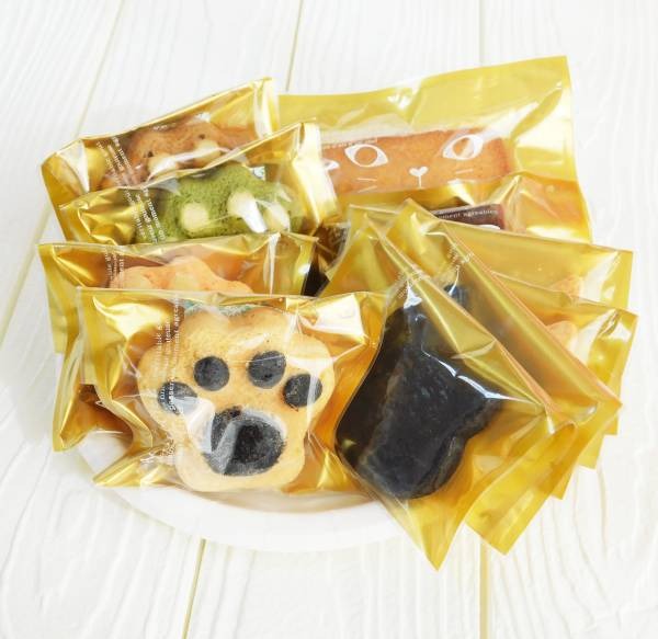 ハートイング ネコのお菓子詰め合わせ 肉球マドレーヌ