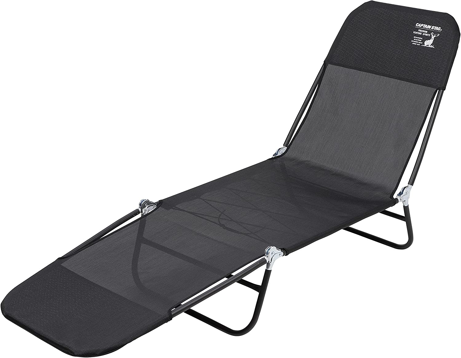 キャプテンスタッグ(CAPTAIN STAG) クールメッシュ リクライニングベッド UB-2012