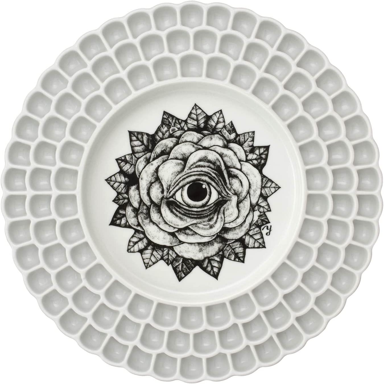 ホルベイン(HOLBEIN) ヒグチユウコ 絵具皿 108色仕切 眼花