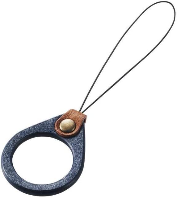 エレコム(ELECOM) スマートフォン用フィンガーストラップ ソフトレザー P-STF03 2016