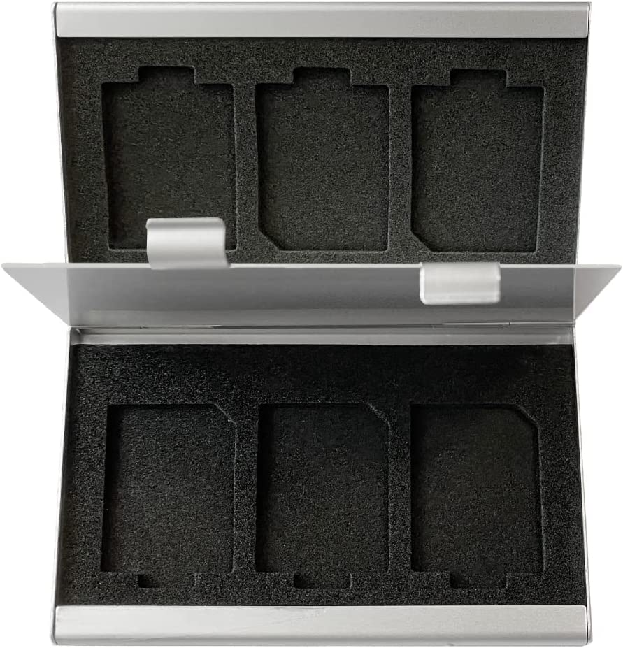 ナカバヤシ(Nakabayashi) アルミカードケース SDカード6枚収納 MCC-2204