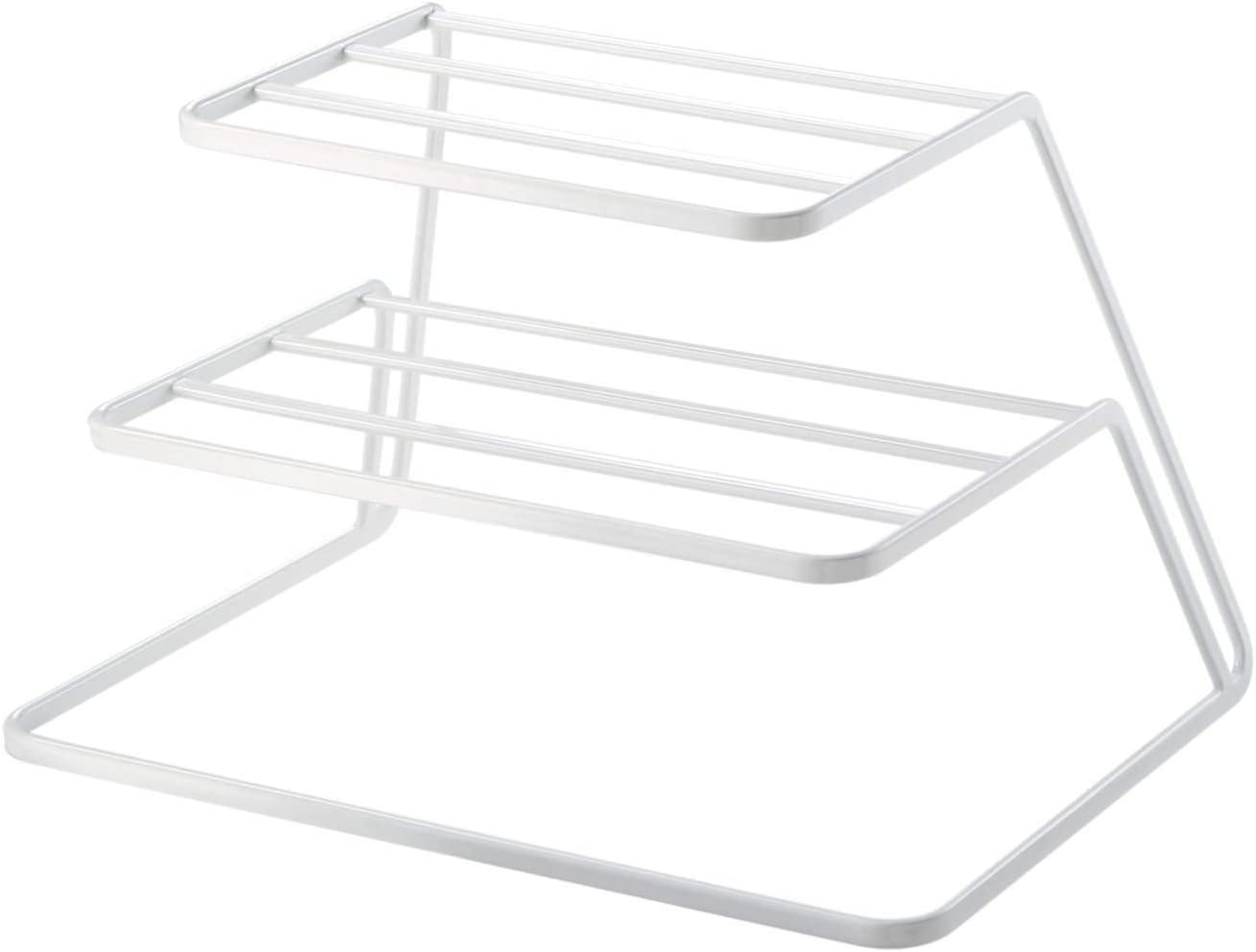 山崎実業 ディッシュストレージ タワー 3段