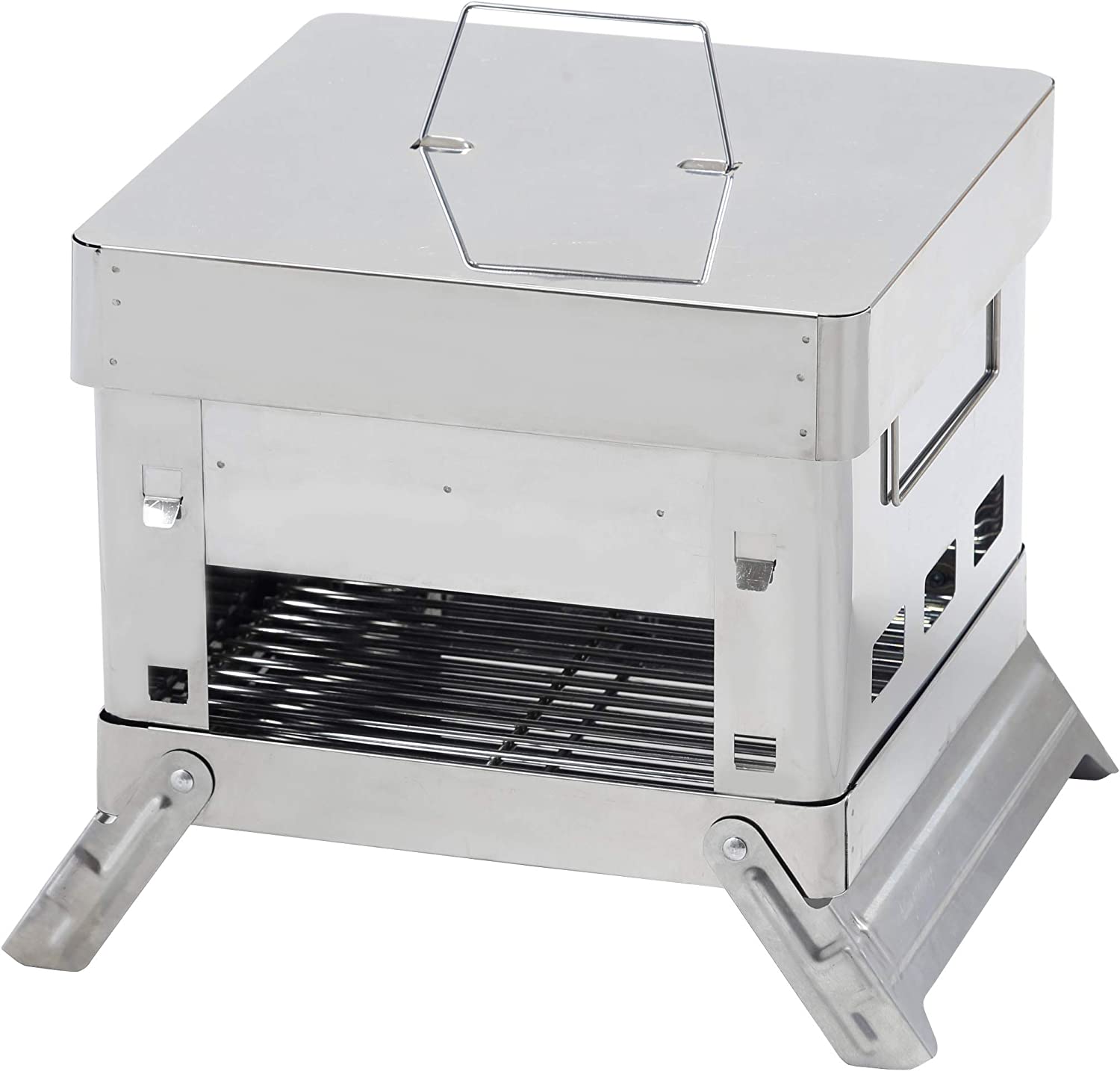 グリーンライフ(GREEN LIFE) 蓋付き折りたたみバーベキューコンロ OCB-32