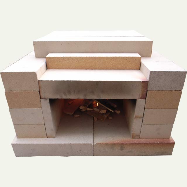 薪クラブ 耐火レンガ製家庭用ミニ石窯キット tmc-1c