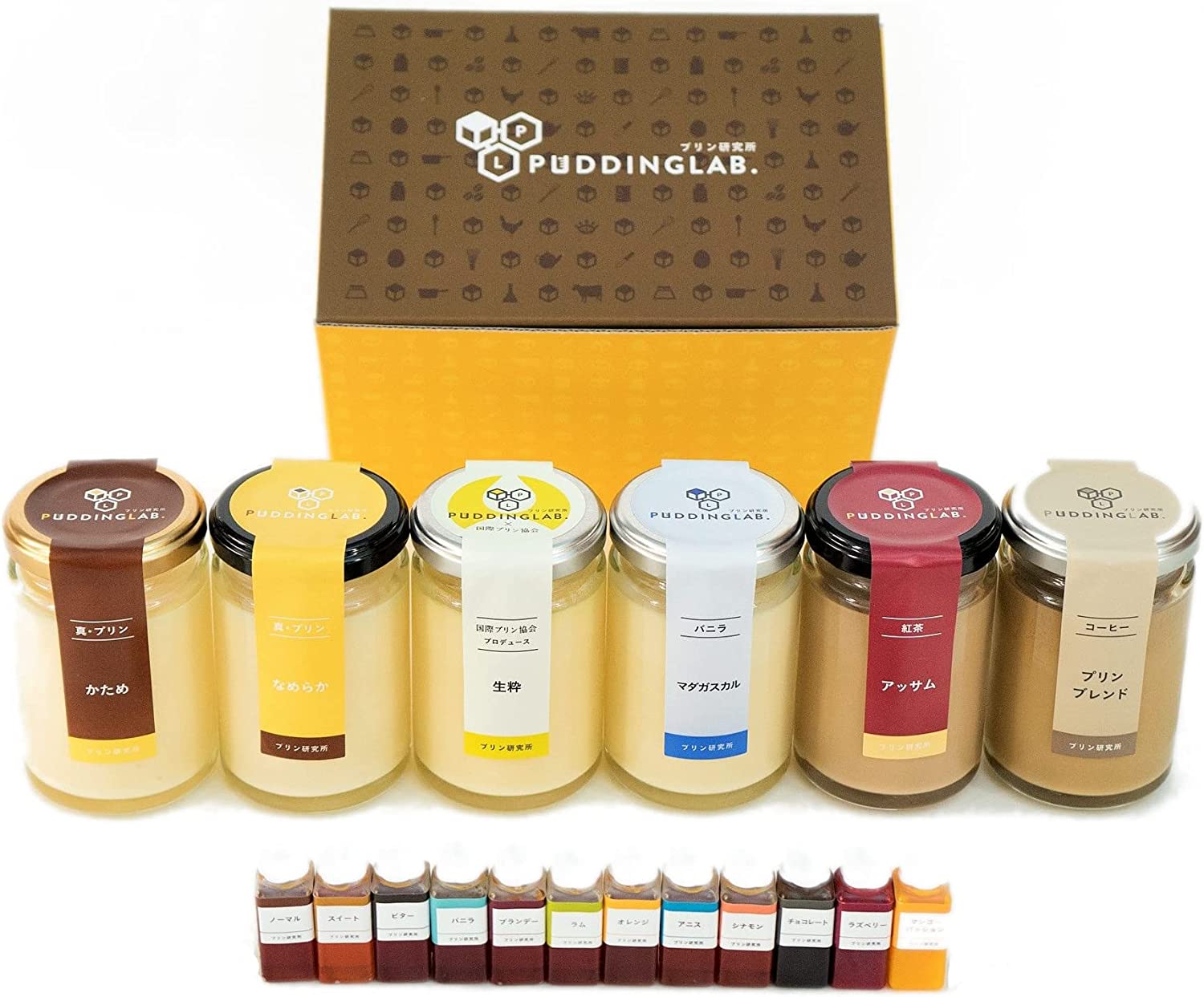 PURI プリン研究所おすすめプリンセット6種 ソース12種