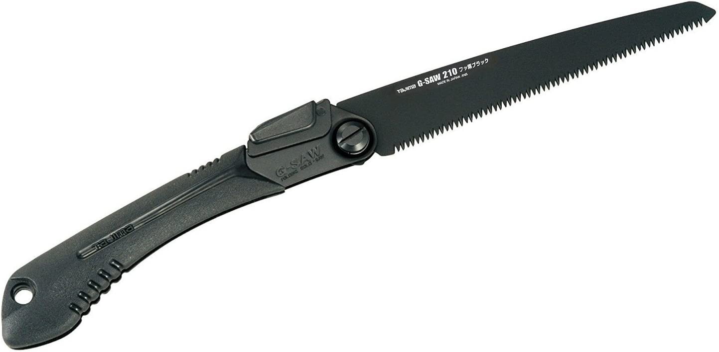 タジマ(Tajima) G-SAW折込厚刃210 フッ素ブラック GK-A210FB