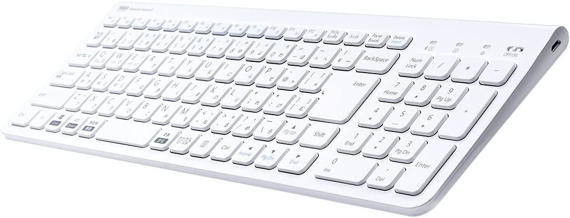 サンワサプライ(SANWA SUPPLY) マルチペアリング Bluetoothキーボード 400-SKB072 2021