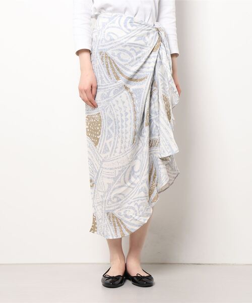 チャイハネ Maunaloa ヴィンテージタパパレオスカート