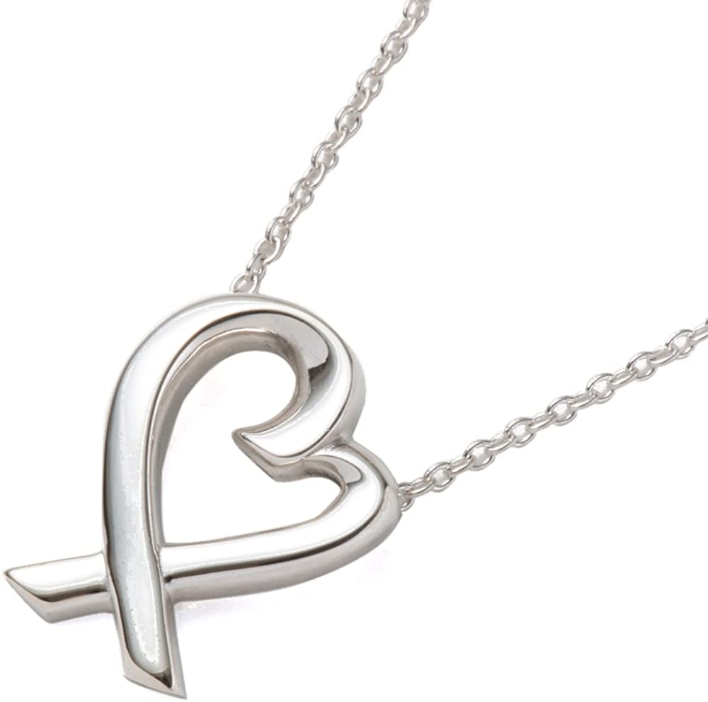 ティファニー(Tiffany & Co.) ラビング ハート ペンダント