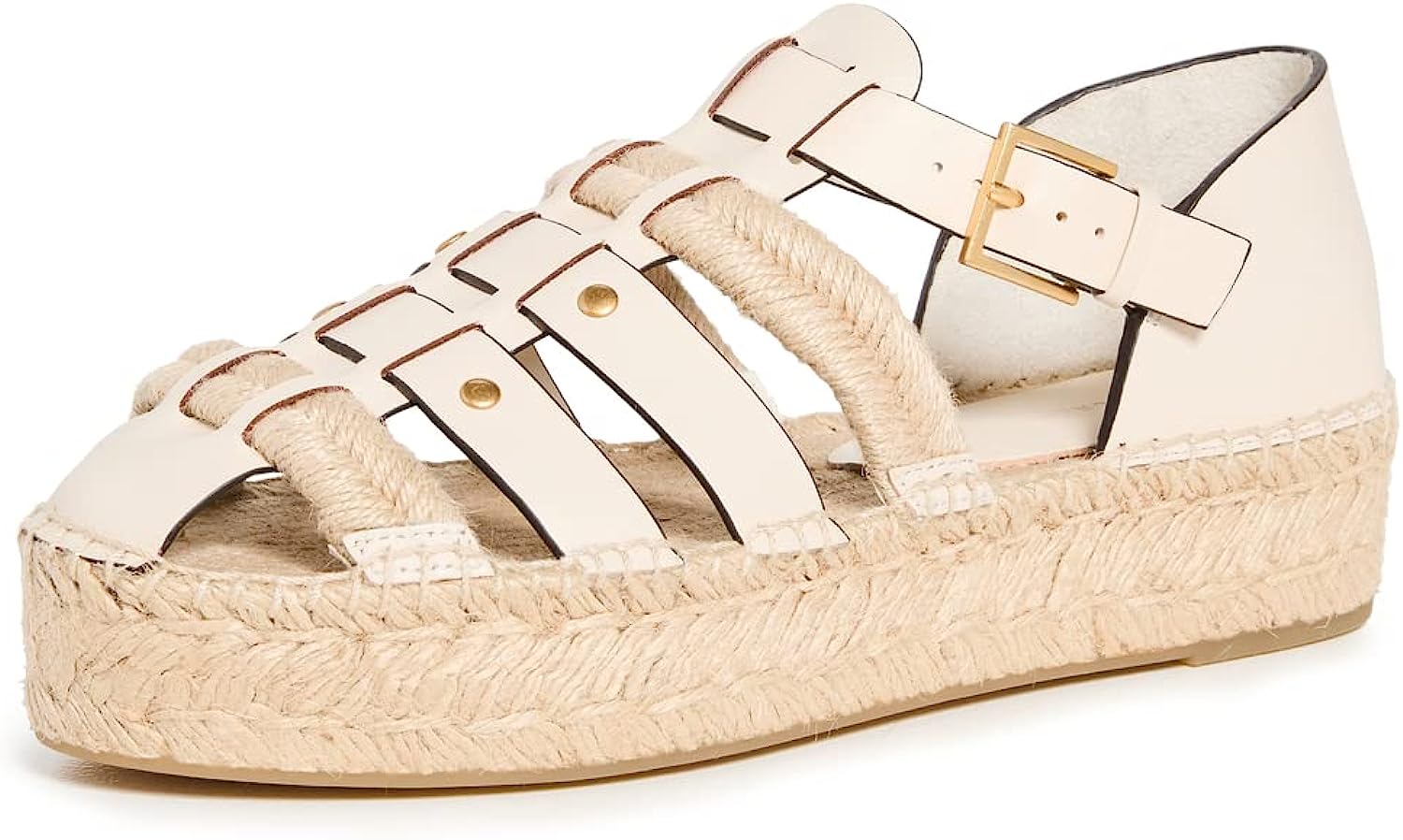 トリーバーチ(Tory Burch) フィッシャーマン プラットフォーム エスパドリーユ